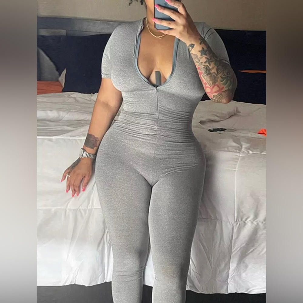 Grey Jumpsuit